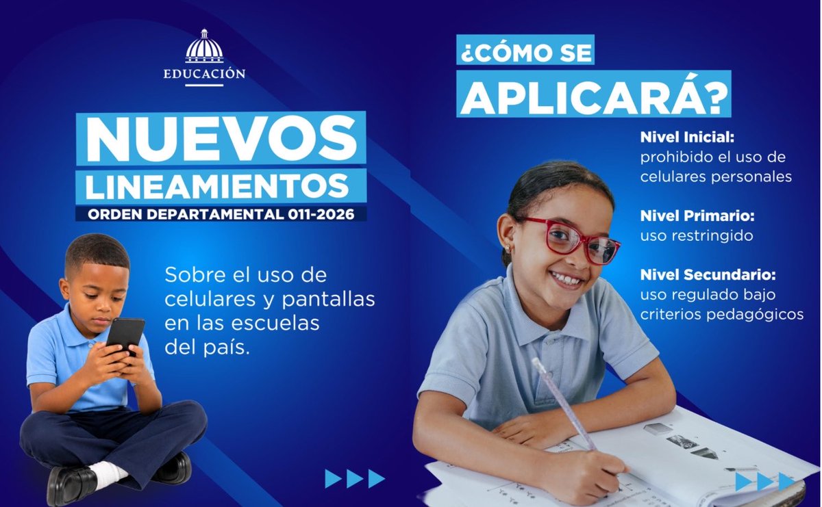 Ministerio Educación RD tweet media