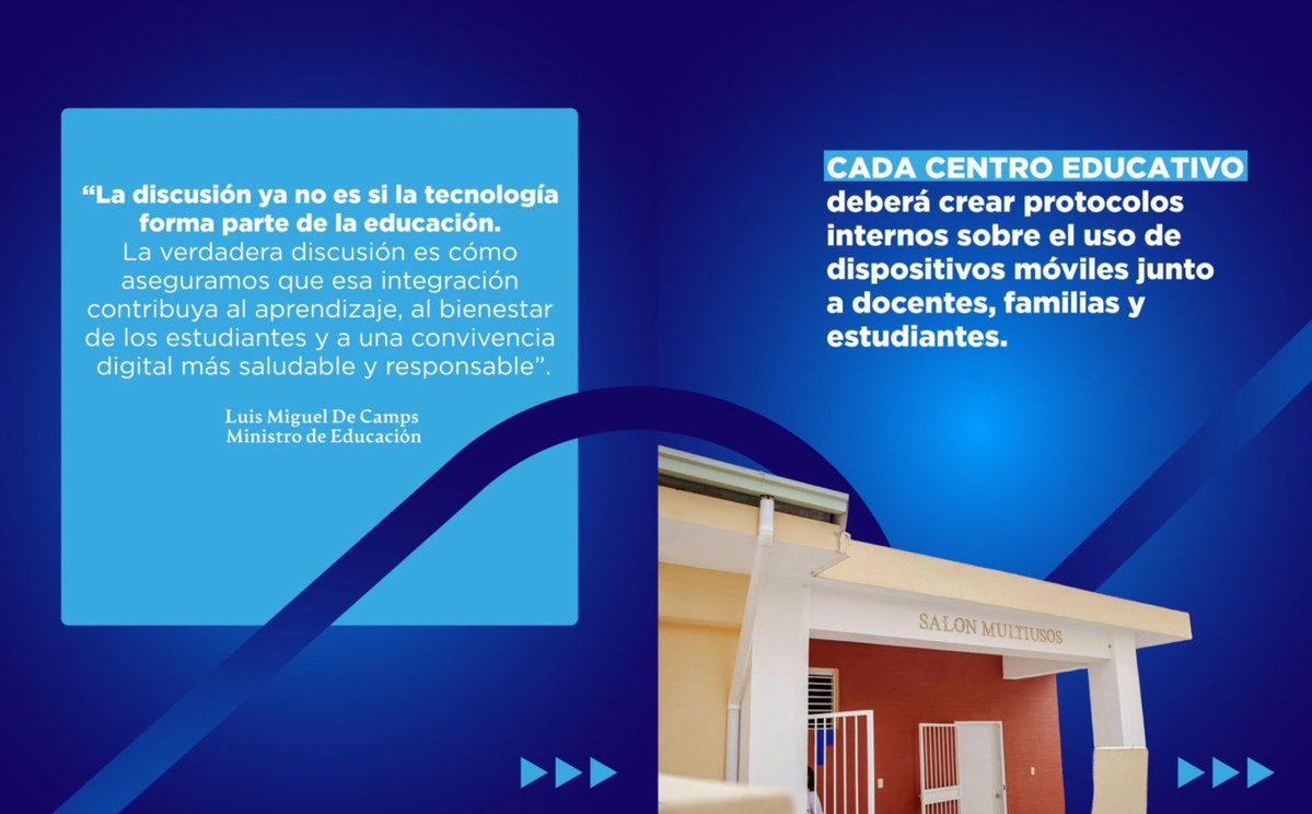 Ministerio Educación RD tweet media