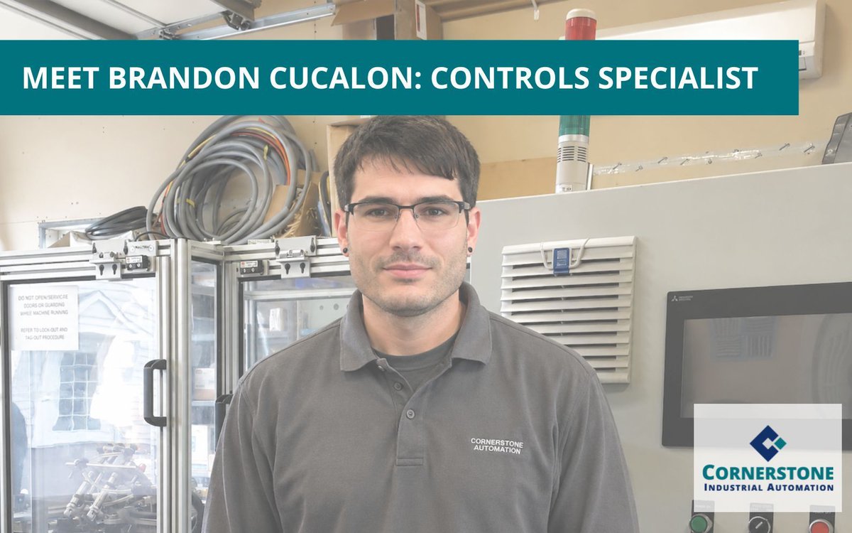 CSAutom8's tweet photo. Even outside of #ControlsEngineering work, Brandon’s background as a Ford Diesel Technician has been a huge asset at Cornerstone. From troubleshooting equipment to helping restore one of our larger work trucks, he’s always ready to jump in where needed. https://t.co/xX8UlyP0YY https://t.co/lKQ3GWQijS