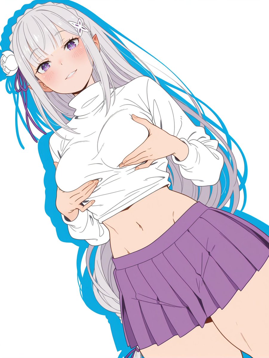 nekostudioo's tweet photo. Emilia sfw https://t.co/dMIhu2tQAp
