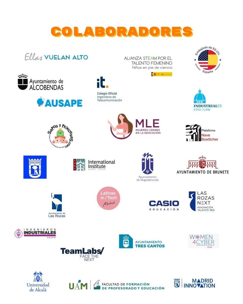 TechnovationMad's tweet photo. 💜 Sin su apoyo, #TGM26 no habría sido posible

Gracias a patrocinadores, colaboradores e instituciones que han acompañado esta 10ª edición de Technovation Girls Madrid 🚀

Seguimos impulsando talento y tecnología con impacto
#TechnovationGirlsMadrid #STEM https://t.co/SxFRbvy6Tz