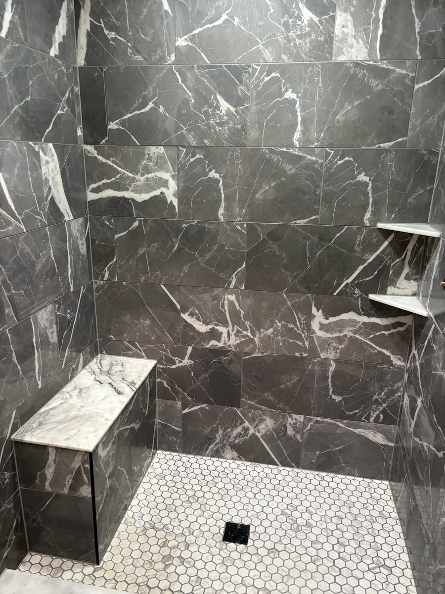 cdtophd's tweet photo. everyone look at my (almost finished) new shower ! https://t.co/Ee6MdlfU5m