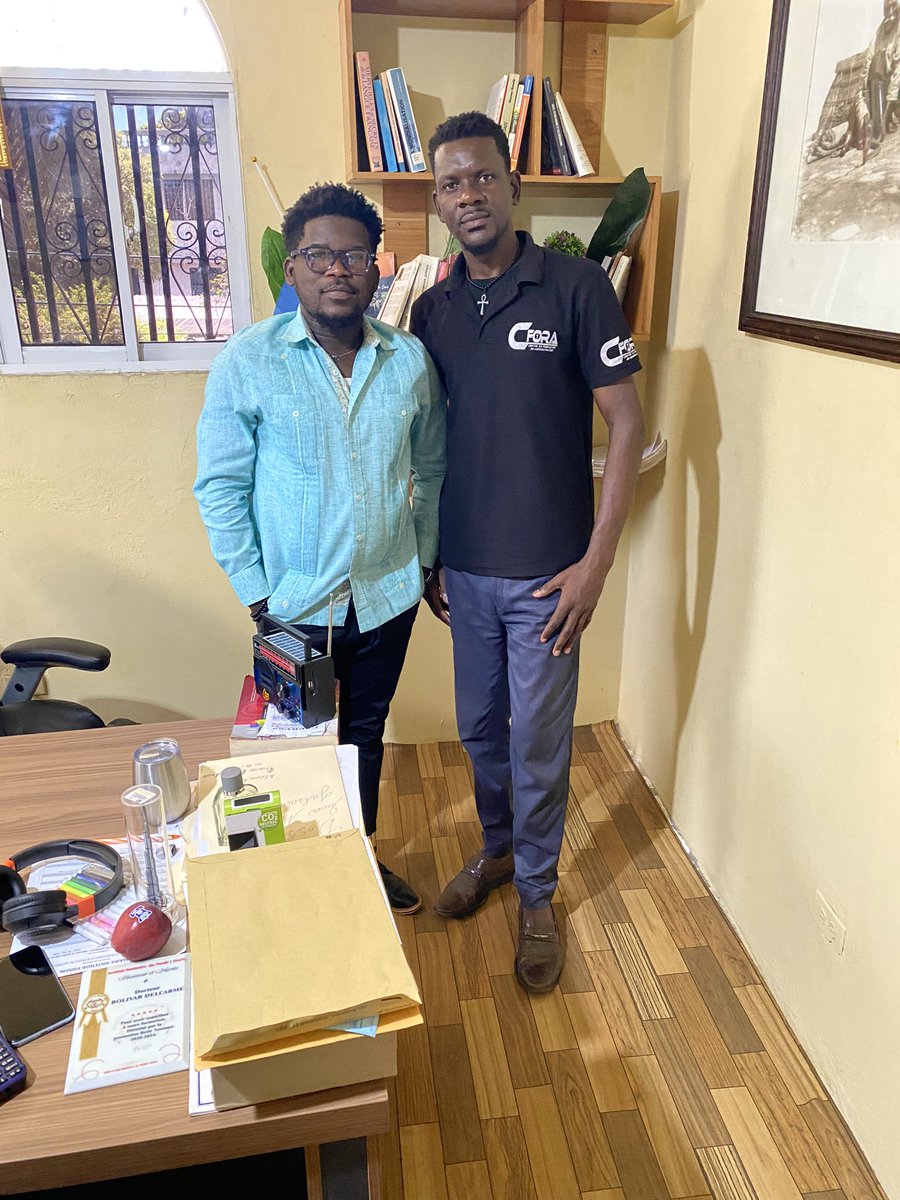 MathiasCFORA's tweet photo. ✔️En marge d’une rencontre de #PARTENARIAT, ce Mercredi 27 Mai 2026, entre le cabinet #PRIMEX de Me Delcarme Bolivard à la rue 24J,  autour du projet #AQUIS/ Une nouvelle structure d’enquête et de contrôle, en cours de lancement à Cap-Haitien- 

BONDYE FENK KARE KONTAN CHÈ PAPA‼️ https://t.co/QhEJ5Hugtw