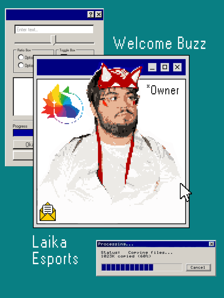 LaikaEsports's tweet photo. Welcome @buzz_io as the newest Co-Owner of Laika Esports! 

From Martian to Manager, Buzz has been with Laika since the very beginning. (He was even here before we were named Laika!)

We couldn't imagine a better candidate to join the team. ⭐️ #LaikaEsports https://t.co/yVAJdtNpIj