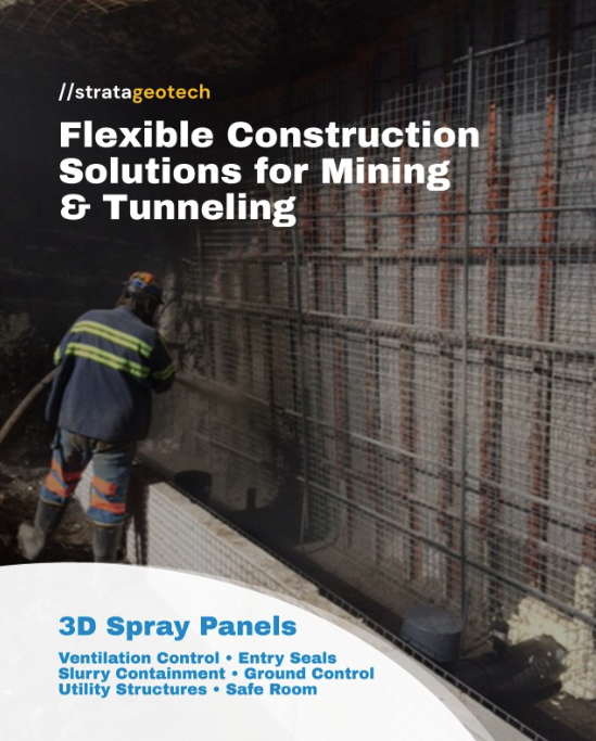 StrataWorldwide's tweet photo. Strata 3D Spray Panels simplify underground construction with fast-install, high-performance infrastructure systems. Once coated with spray-applied concrete, structures become airtight, water-tight, fire-, and blast-resistant.

#Strata3DSprayPanels https://t.co/IgqFSFnck1