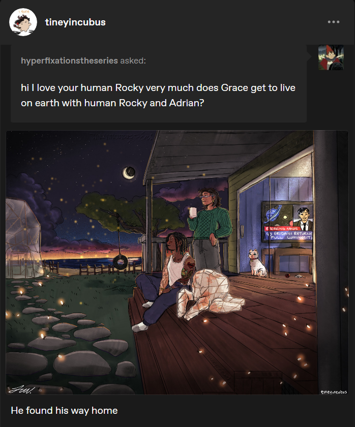 tineyincubus's tweet photo. Collection of drawings in response to asks from Tumblr about my swap au! #projecthailmary https://t.co/3MOl3nqVs6
