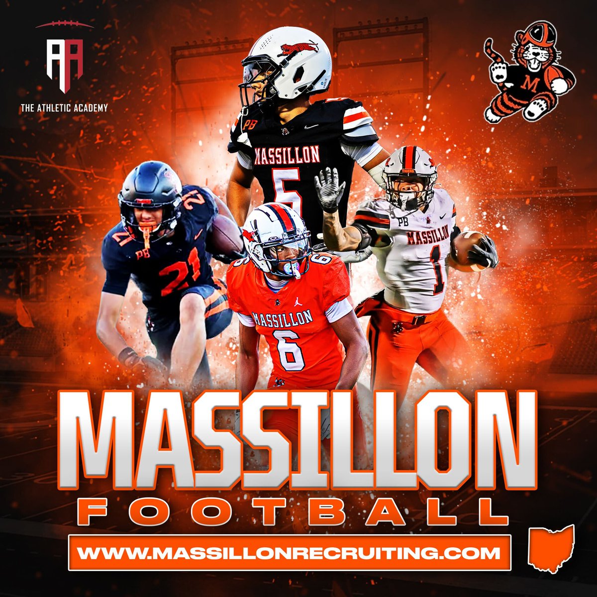 Armstrong1Coach's tweet photo. 🚨🏈Check out the prospects from @MTigerFB 
🔋Platform powered by @Ath_Dynasty 

@MTigerFB @RecruitMTFB @CoachNMoore @CoachTMcGuire1 @EdwinGlick @athdynastychris 

Prospect Platform/List:
https://t.co/acBkHtLsLN https://t.co/U7l60vU8oF