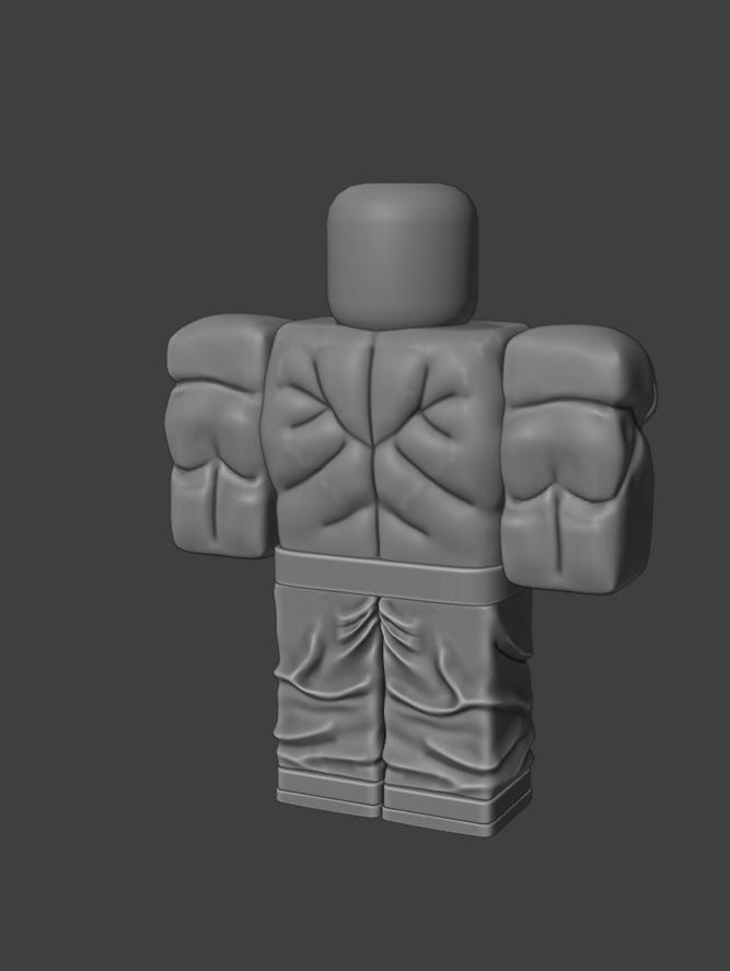 Alex3DCharacter's tweet photo. Just finished sculpting the body for this Roblox character 🤓
#RobloxDev #3DModeling #GameDev https://t.co/O9dS3Fkm8m