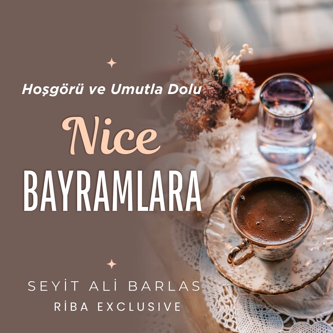 SGBARLAS's tweet photo. Hoşgörü ve Umutla Dolu Nice Bayramlara!!! https://t.co/dIvTGPcqsG
