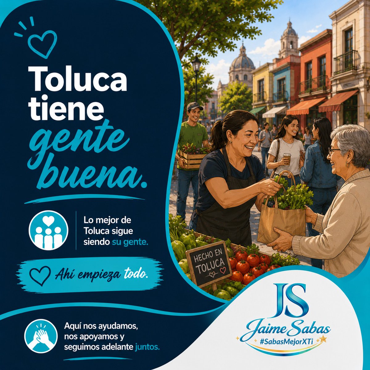 jaimesabas's tweet photo. Lo mejor de Toluca sigue siendo su gente.

La solidaridad, el esfuerzo y las ganas de salir adelante siguen presentes todos los días.

#Toluca #SabasMejorXTi #JaimeSabas #GenteBuena #OrgulloDeToluca https://t.co/MDXjLD1aoi