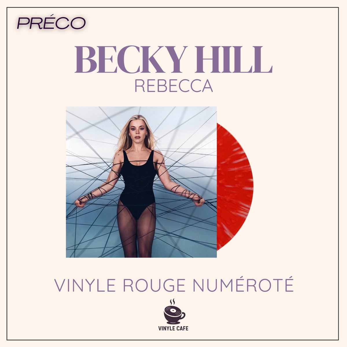vinylecafe's tweet photo. PRÉCOMMANDE |
‘REBECCA’ de @BeckyHill est disponible à la précommande sur @Turnituprecords en édition splatter rouge numéroté 

Lien : https://t.co/xCwme5SB2u

#precommande #preorder #beckyhill #vinylalert https://t.co/EY9TWqWLFE