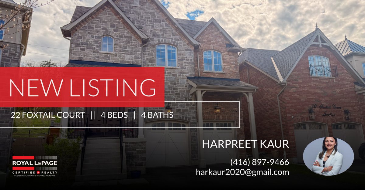 Har__Kaur's tweet photo. 📍 New Listing 📍 Take a look at this fantastic new property that just hit the market located at 22 Foxtail Court in Halton Hills. Reach out here or at (416) 897-9466 for more information!

Listed by FAIZAN SIDDI... https://t.co/m71GrNlFyW https://t.co/50qHcU8j7u