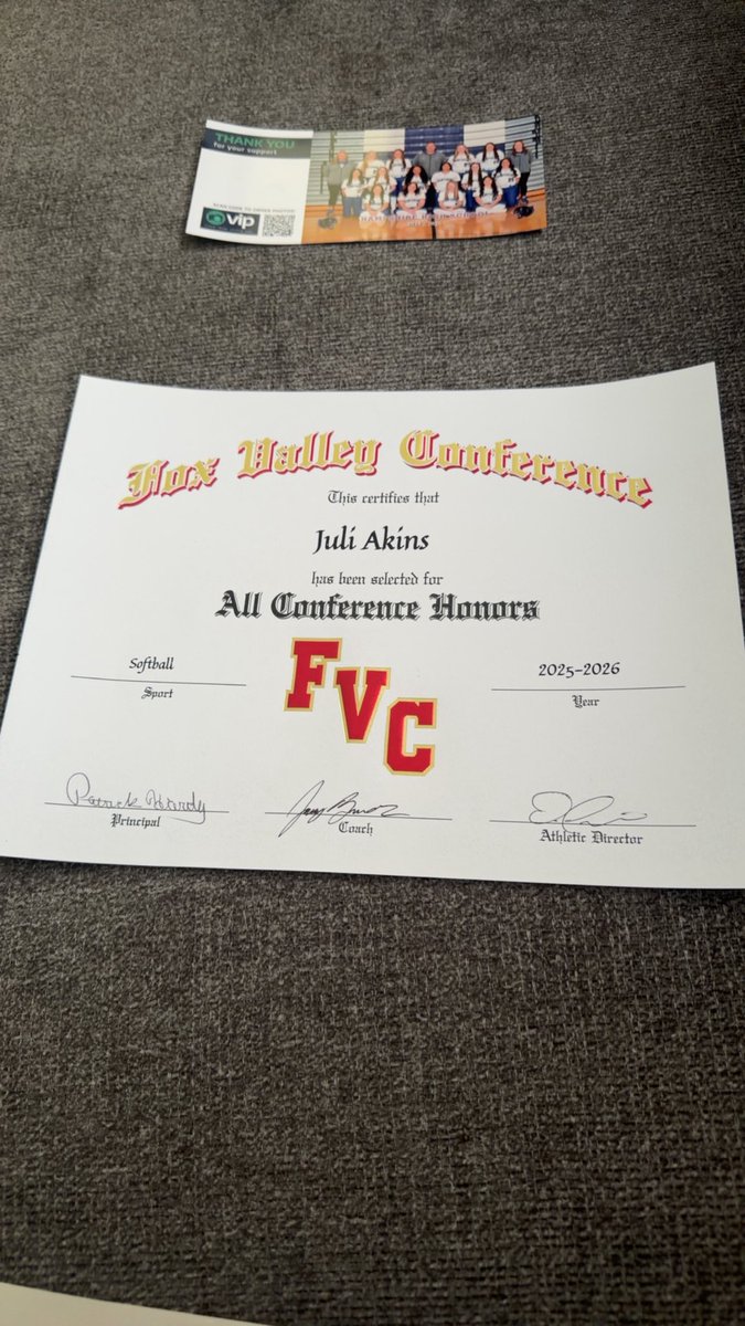 julissaakins's tweet photo. 2025-26 FVC ALL CONFERENCE 🥎🔥💪🏽 https://t.co/OsM25Egr3K