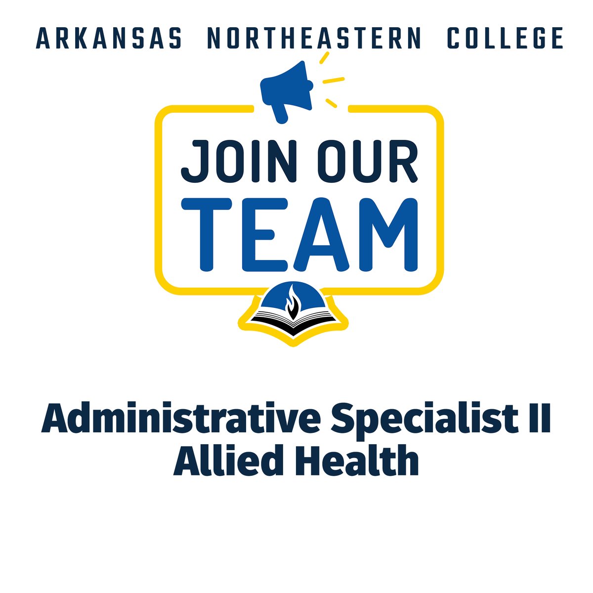arknortheastern's tweet photo. We have an opening for the position of Administrative Specialist II for Allied Health.  Join the ANC family!
https://t.co/oeIgxJDK3O

All opportunities: https://t.co/FGnKi6F2Bf https://t.co/CMRFRwLwnn