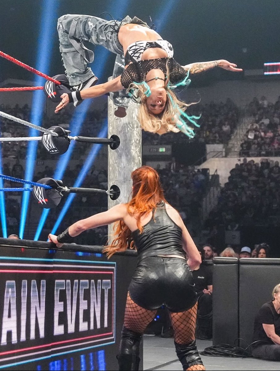 NirvanaInReach's tweet photo. The game plan for Saturday Night Main Event was to shock the world and show them that Sol Ruca isn’t just a flash in the pan, she’s the future. Unfortunately Becky did whatever she could do to avoid having a true match with me. At Clash in Paris though, she can’t run away. https://t.co/InWjTpa1IM