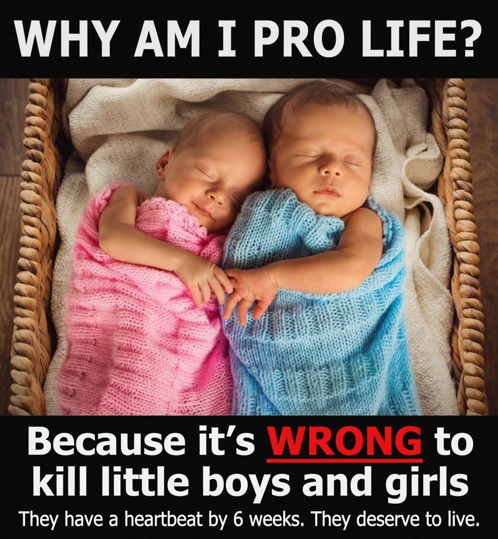 emma6USA's tweet photo. The right to Life is the most fundamental of all  rights — Ronald Reagan. 🙏 👶 https://t.co/9MI7VsoRyU