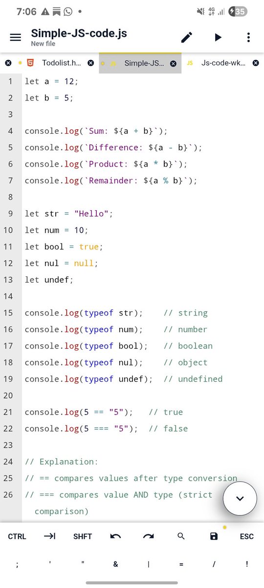 AnnyTee777's tweet photo. I've been behind on my web development tasks for a bit, but today, I finally sat down to catch up on JavaScript assignments again🥹!

Slow but steady wins the race.. right?

Thank you again, @womenindefi_org @koxy_Dev @findy_dev ❤️! https://t.co/9Fb73WuS5r