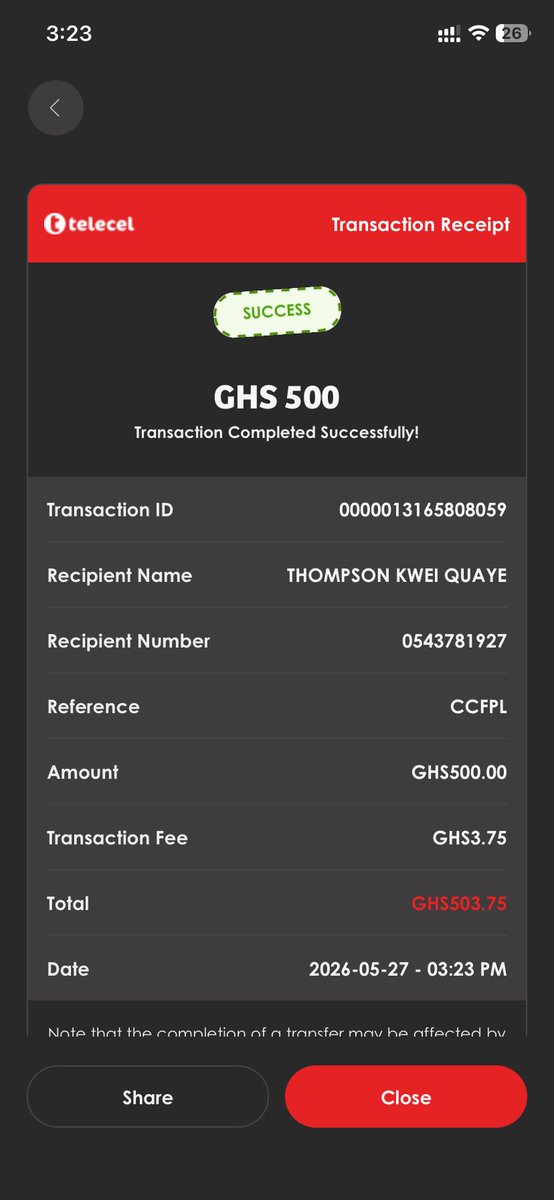 CentralCountFPL's tweet photo. Winners payouts
Congratulations @cril_ed @AgyarkoPerry @Trustnoman_tkq 
#FPL https://t.co/tqZWi00Fav