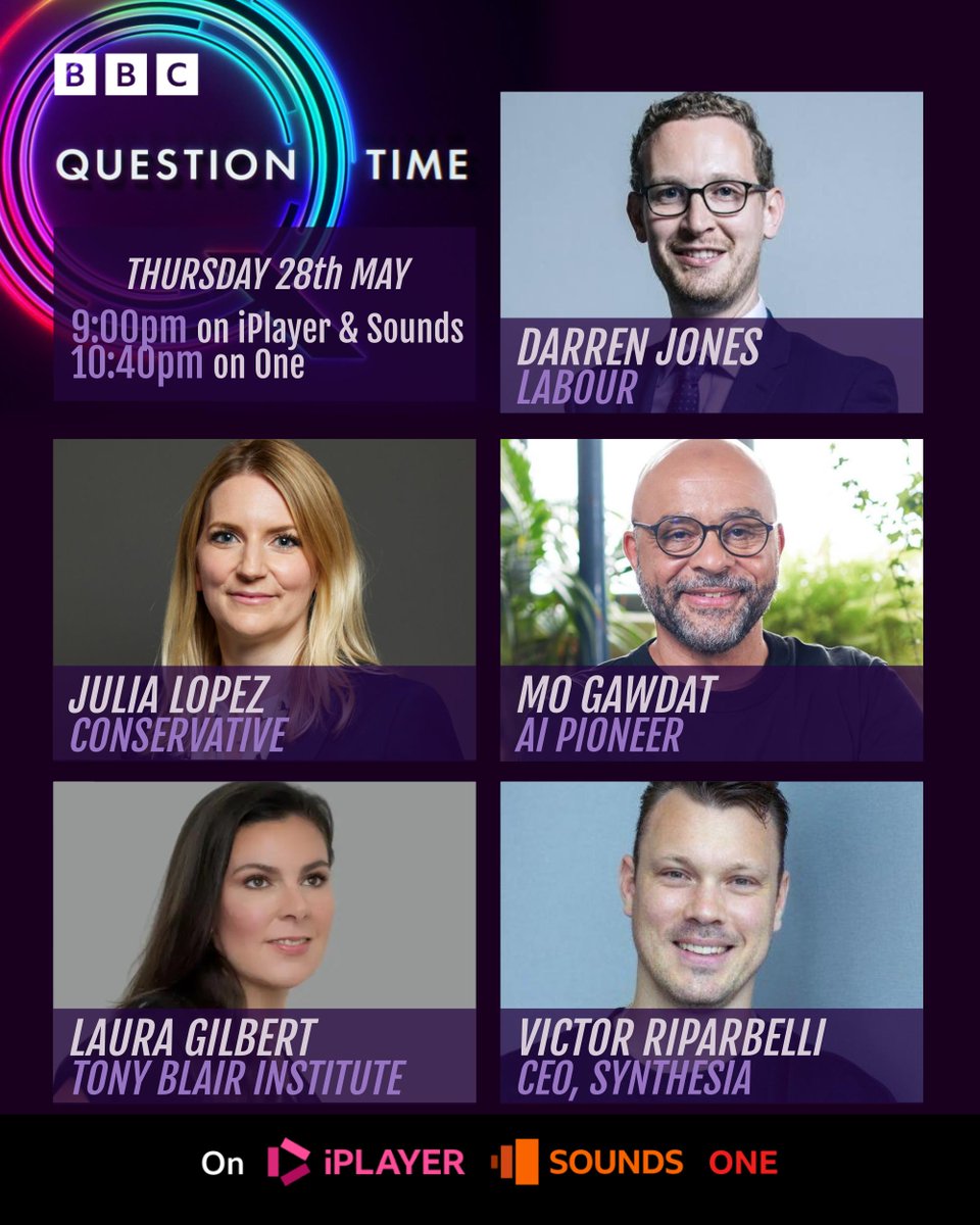 BBC Question Time tweet media