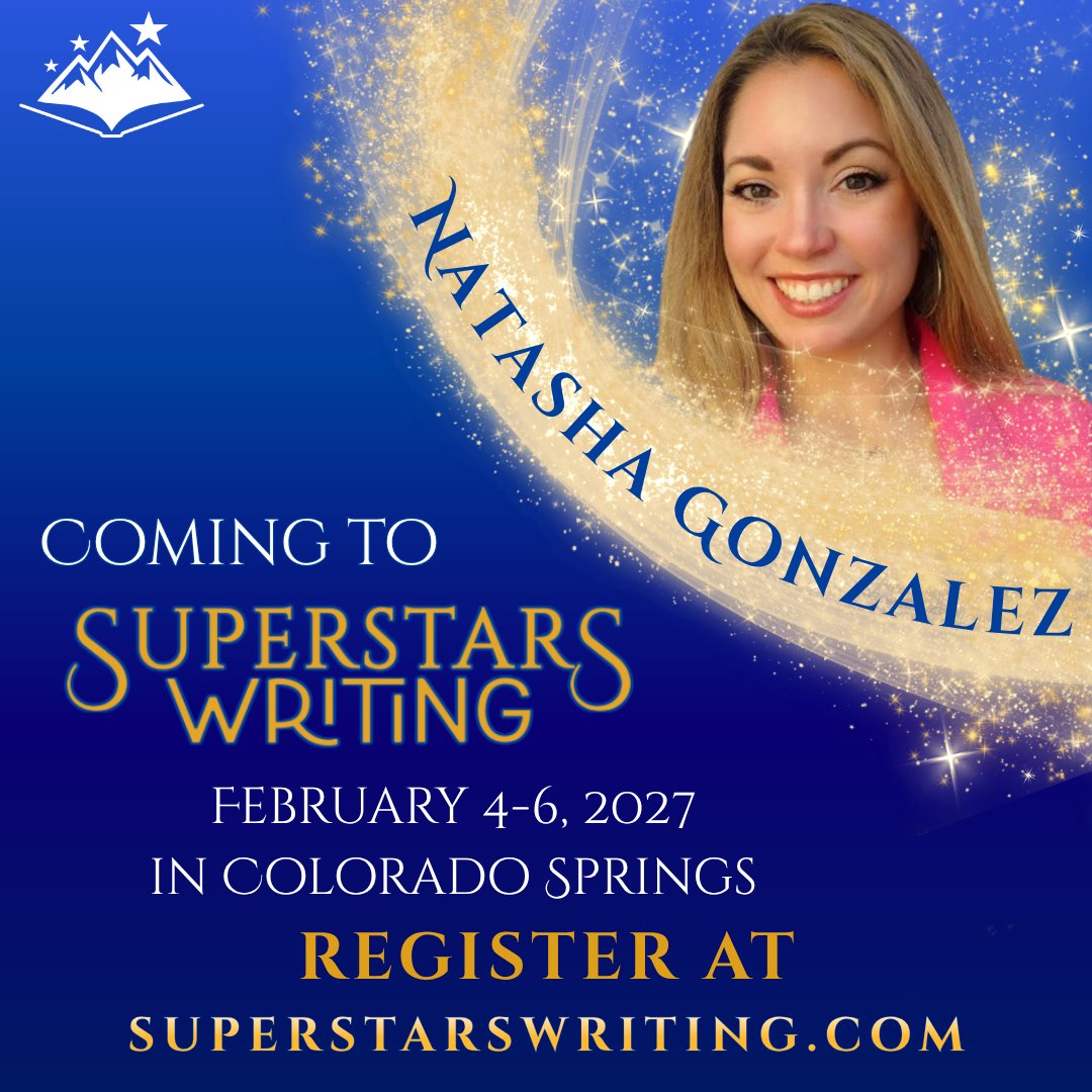 SuperstarsWrite's tweet photo. Learn the business of writing from experienced professionals, including Natasha Gonzalez, at Superstars Writing Seminars! Register for February 2027 before 9/30, and save $100! https://t.co/2H3RiBXzSG #writersconference #writercommunity #publisher #author #superstarswriting https://t.co/HNIg3BImcz