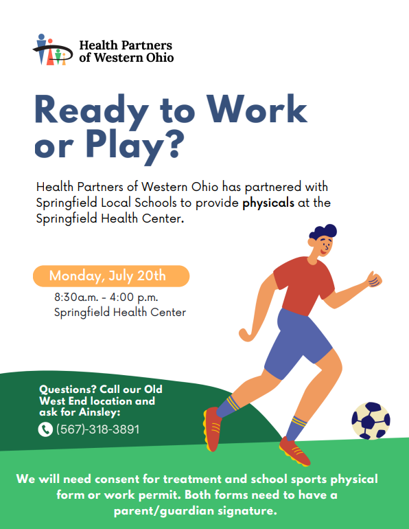 AllThingsBluSF's tweet photo. "On behalf of Health Partners of Western Ohio and the entire Springfield Health Center team, thank you for an amazing school year! It has been a privilege to support the health and well-being of your students and to be part of such a wonderful school community." https://t.co/3Csbm3RYFN