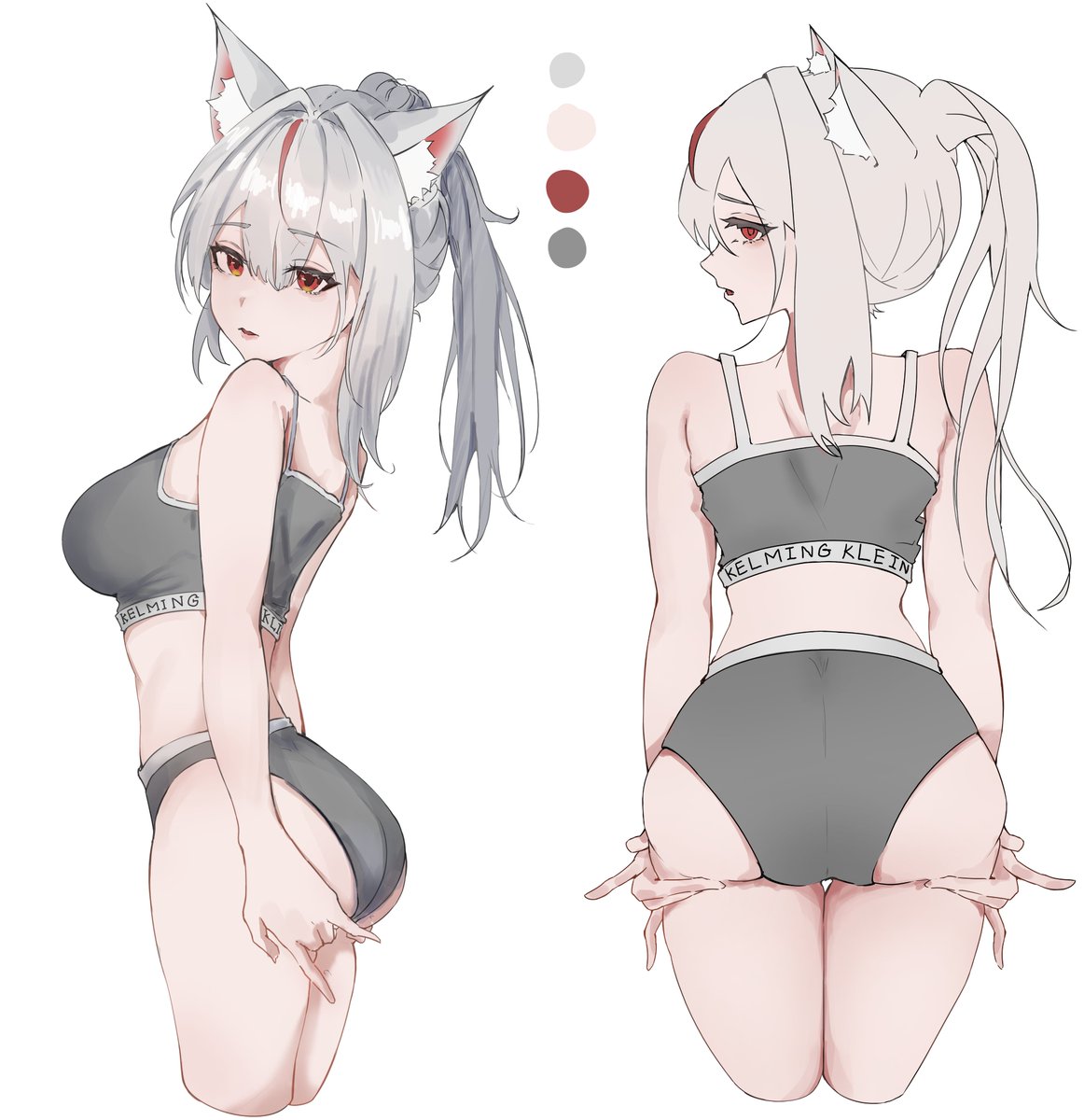 jungyeee_0529's tweet photo. #shiroart 켈밍😼  (오른쪽은 추후에 완성..) https://t.co/sVF17WRAWS