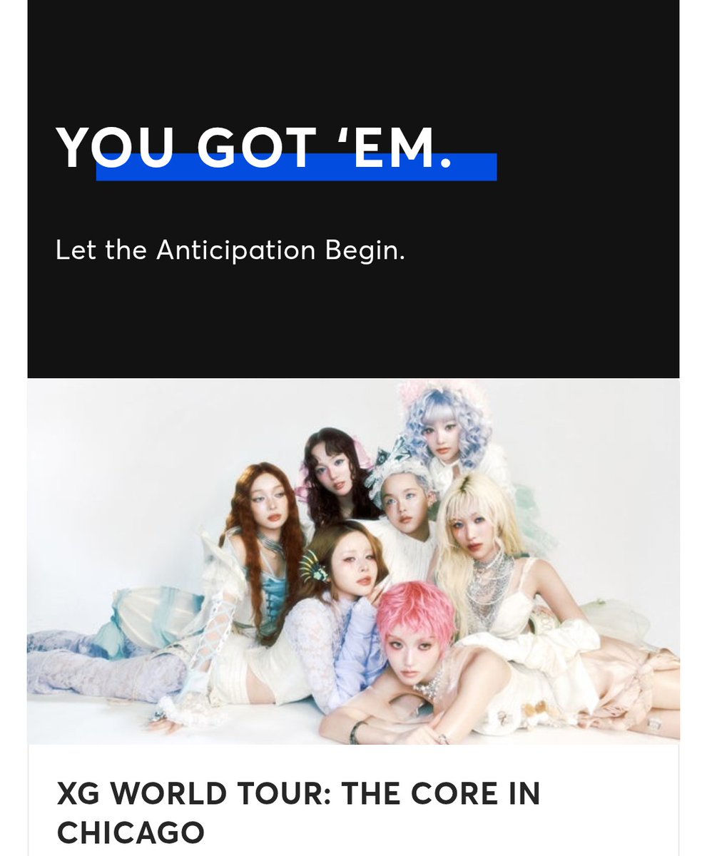 Ty_nthe_Chi's tweet photo. So excited! I was not going to miss out on seeing them in Chicago again. https://t.co/D9c5oPt0Bj