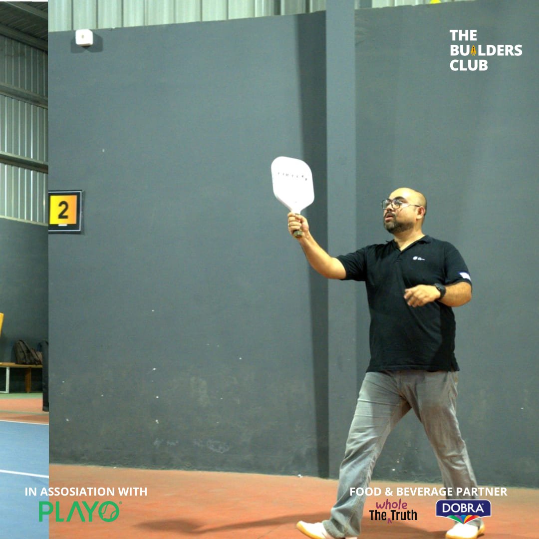 TheBuildersC's tweet photo. 𝗧𝗕𝗖 𝘅 𝗣𝗹𝗮𝘆𝗼. 🎾

An evening full of great conversations, competitive rallies, and leaders from India’s top Enterprises &amp; GCCs.

No panels. No pitches. Just real connections.

Thanks to 𝗣𝗹𝗮𝘆𝗼, 𝗧𝗵𝗲 𝗪𝗵𝗼𝗹𝗲 𝗧𝗿𝘂𝘁𝗵 &amp; 𝗗𝗼𝗯𝗿𝗮 for an amazing evening. 🍹 https://t.co/V6KkVTn1go