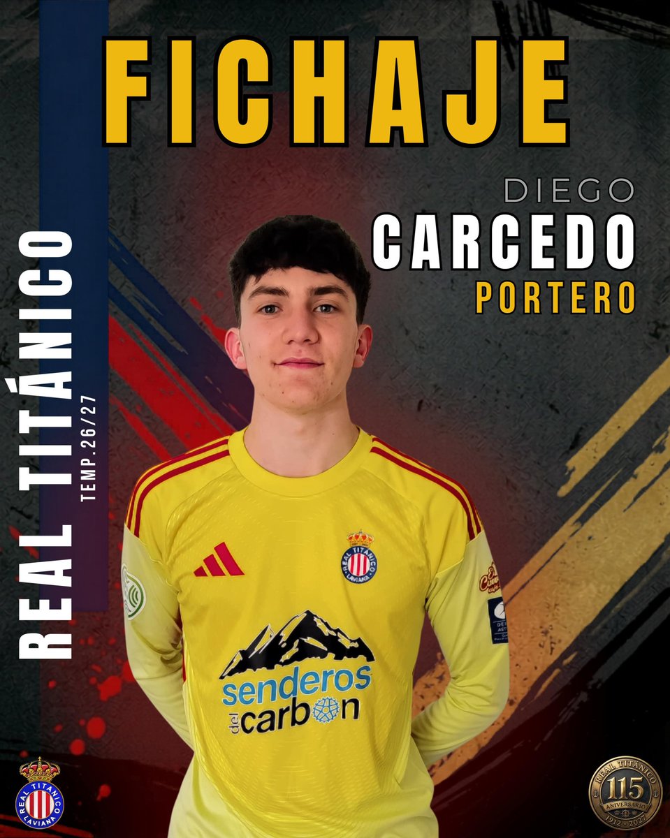 RTITANICO's tweet photo. 🆕🚨𝑭𝑰𝑪𝑯𝑨𝑱𝑬🚨

🔴⚪𝑫𝒊𝒆𝒈𝒐 𝑪𝒂𝒓𝒄𝒆𝒅𝒐 🧤🔴⚪

#navegamosjuntos
#realtitanico26_27
#115aniversario
🔴⚪🔵
🛳🛳 https://t.co/vIKQDmI2Fc
