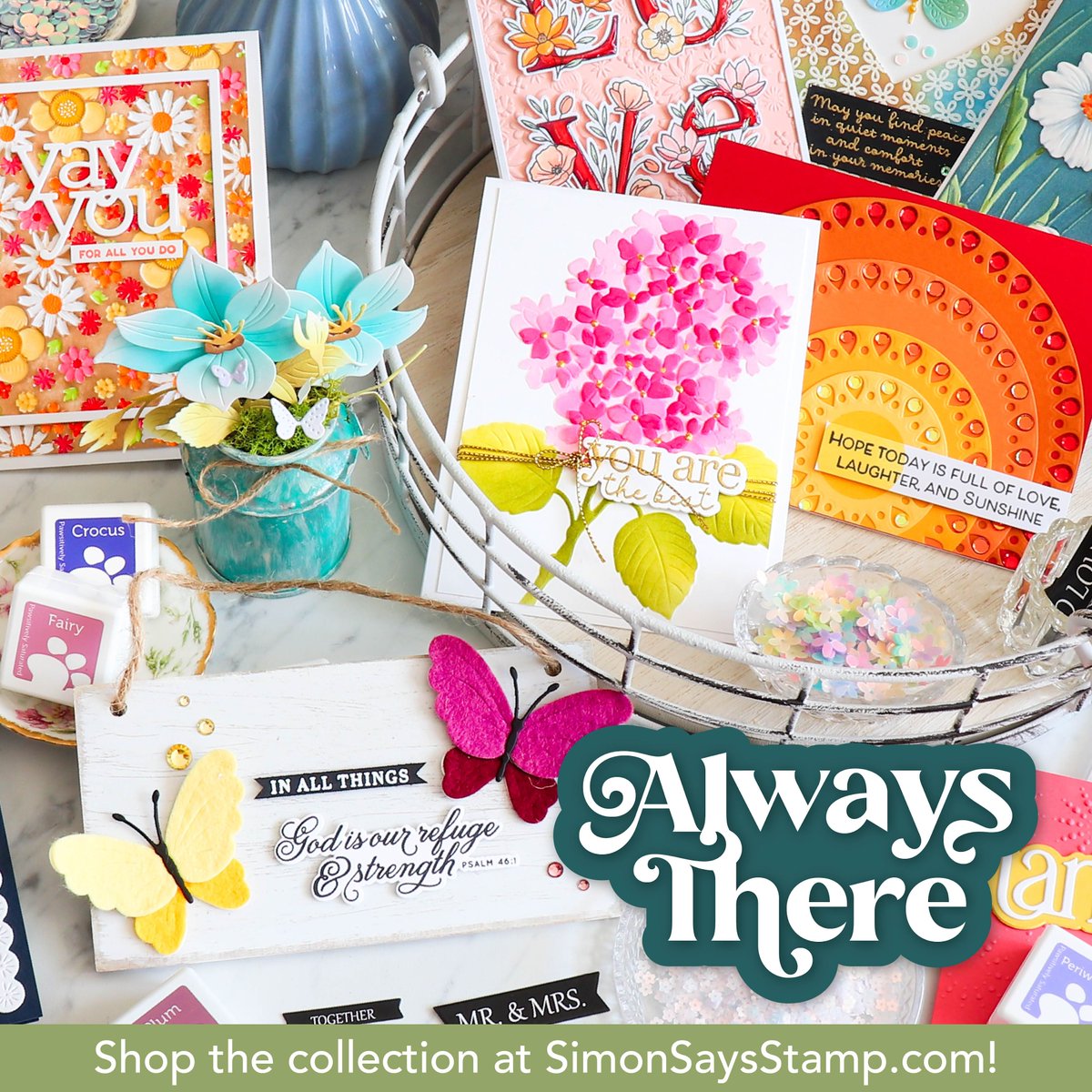 SimonSaysStamp's tweet photo. NEW!! Always There ✨ A Collection for Cherished Connections https://t.co/vWMzb3Mg0l https://t.co/NwRSpB9wqZ