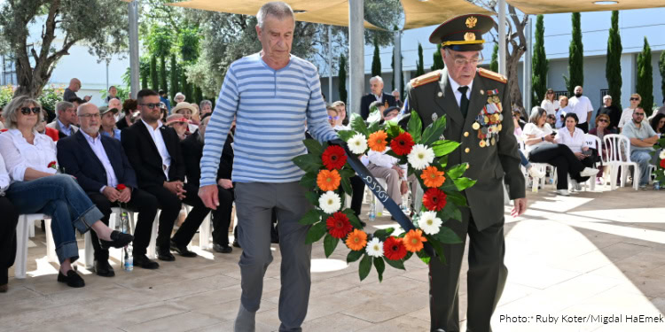 StandforIsrael's tweet photo. Fellowship staff attended Migdal HaEmek's Victory Day ceremony.  

Read more at: https://t.co/mEJHrVHMTP https://t.co/sgDQIahAtE