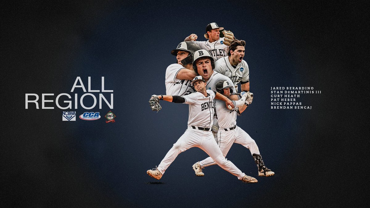 BentleyFalcons's tweet photo. Baseball All-Region honors rolled in and the Falcons are well represented with six players selected!

📰 https://t.co/Lu00I3lIPt https://t.co/5ydzlDLzhZ