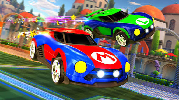 Rxgamingg's tweet photo. @NintendoAmerica This is cool. But nintendo please why can't I show off my mario Luigi and samus car when I play online. Come on nintendo i'm trying to flex my car in crossplay! https://t.co/D8jIIDtd9R