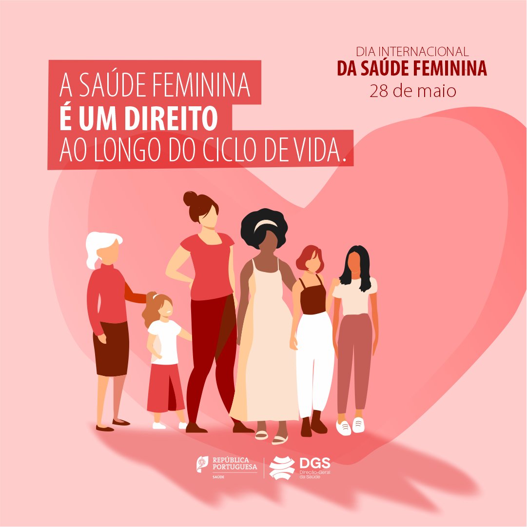 DGSaude's tweet photo. 💜 Dia Internacional da Saúde Feminina 

A saúde feminina é um direito, em todas as fases da vida. 👩‍🦰👩‍🍼👩‍🦳

Promover o acesso à informação, à prevenção e aos cuidados de saúde feminina é investir na igualdade de género. 🩺🌍

#DGS #Saúde #SaúdePública #SaúdeFeminina https://t.co/8q0CrjrdNe