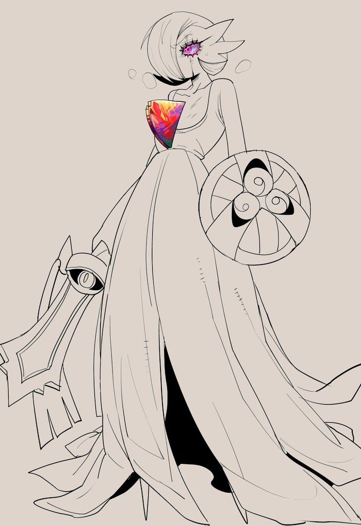 Crown_Clockwork's tweet photo. Doesn t matter if she has no psychic energy left, Gardevoir will do anything to protect her Trainer! https://t.co/mS7hPeEj9Z