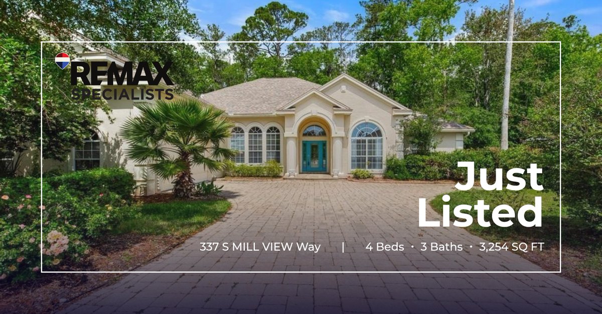 jrthomas5's tweet photo. 📍 Just Listed 📍 Take a look at this fantastic new property that just hit the market located at 337 S Mill View Way in Ponte Vedra Beach. Reach out here or at (904) 509-9564 for more information!

Listed by James McVeigh https://t.co/rLCOawMhOt https://t.co/DHwCwftd62