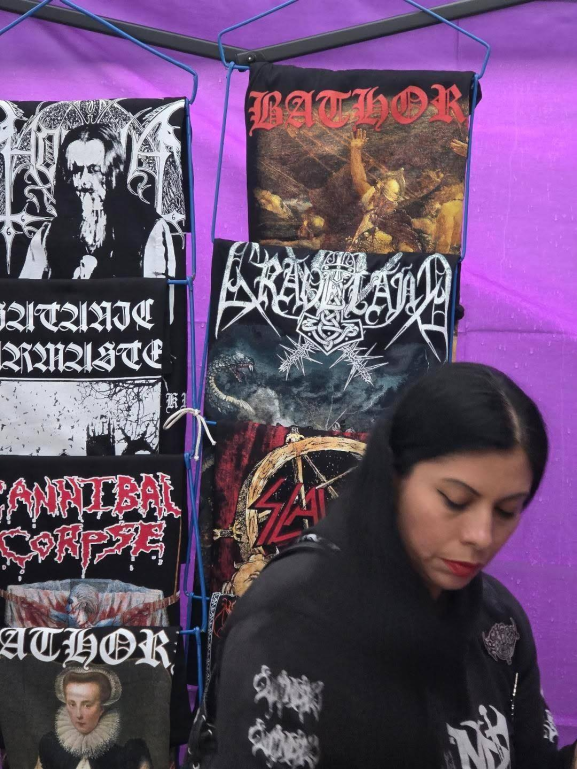 MFEndless's tweet photo. My favorite part of Maryland Deathfest this year was the NSBM merch set up directly in front of the Holocaust memorial.  It was even better than having WP merch set up in a majority Black city.  Absolutely shameless.  I will never understand why this shit is tolerated. https://t.co/GARhyN1fGZ