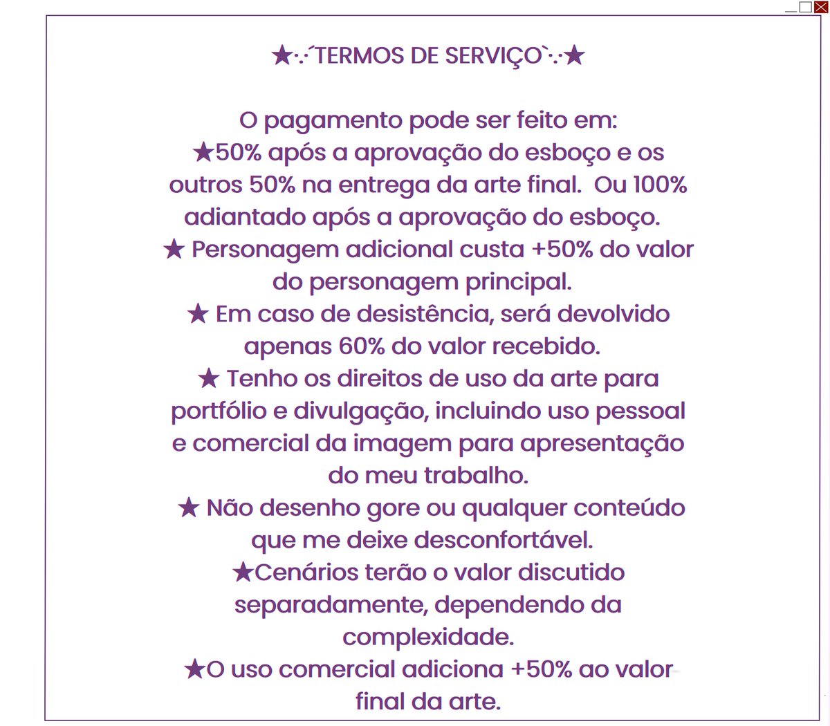 _Inkye's tweet photo. ✨ Novos Preços de Commission Já Estão Disponíveis!
Por favor, confira a tabela de preços atualizada antes de fazer o pedido.
Obrigada por apoiar meu trabalho ☺️ https://t.co/LWDYxE5LG0