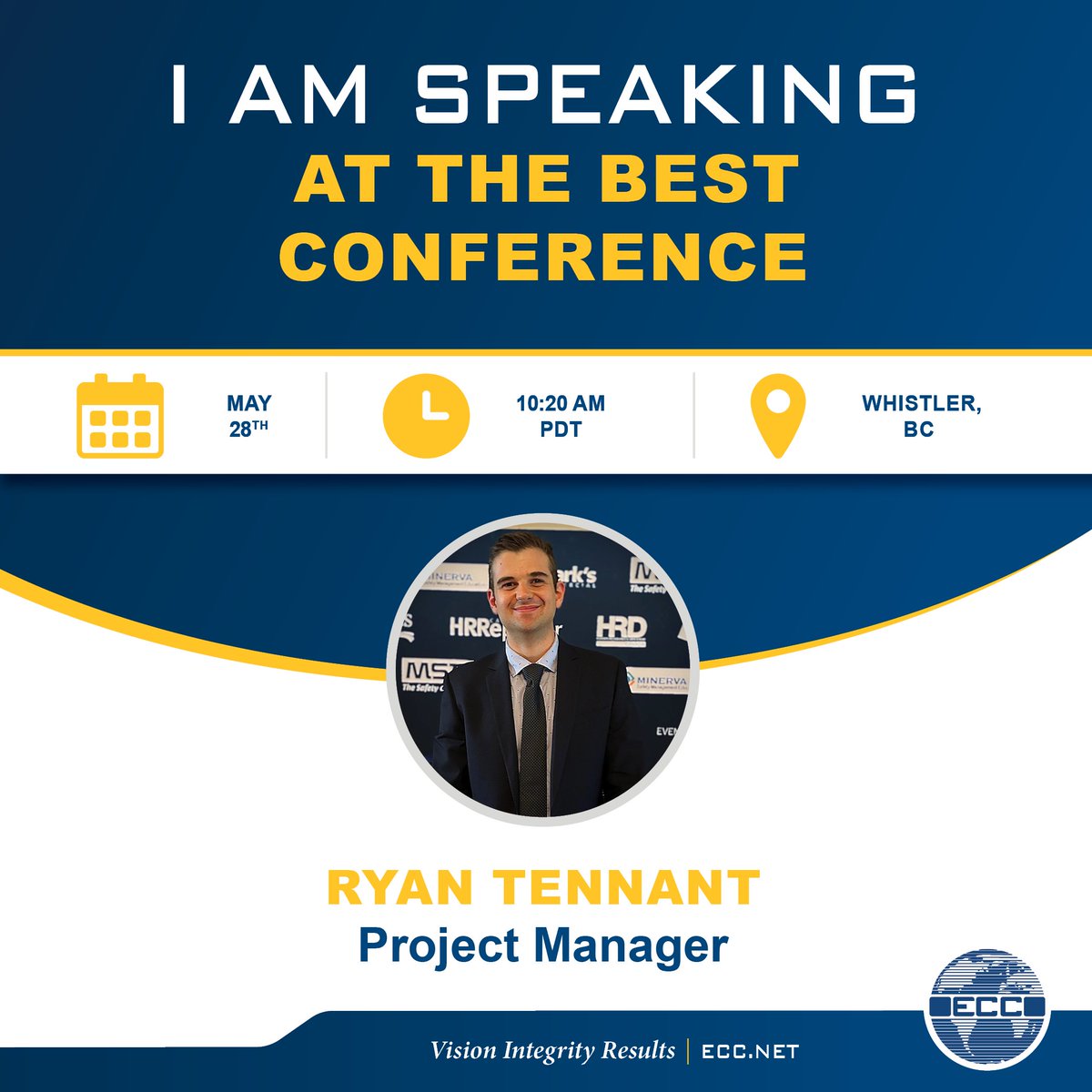 ECC_Corp's tweet photo. Catch ECC’s Project Manager Ryan Tennant at BEST 2026 on May 28 at 10:20 AM in Whistler, BC. His session highlights the Port Hope Area Initiative – Highland Drive Landfill Remediation and shares insights from one of Canada’s largest environmental cleanup efforts. https://t.co/2MdOcxRhnW