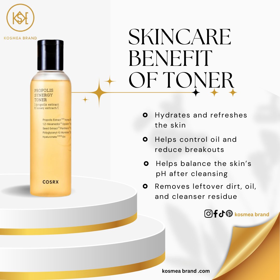 kosmeabrand's tweet photo. Some skin benefits of toner; and why it is important to have it in your routine #toner #skincaretips #skincare101 #skincareshop https://t.co/nnr8X6Uk1d