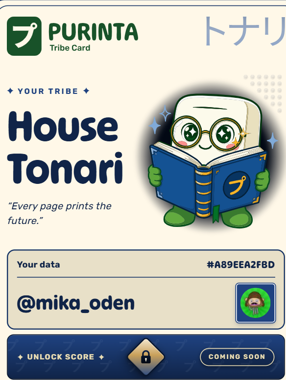Mika_oden's tweet photo. @Prof_Eweka I belong to the house Tonari. 😂
This is the direct opposite of me irl. I don't like reading https://t.co/KKIZKkcu3E