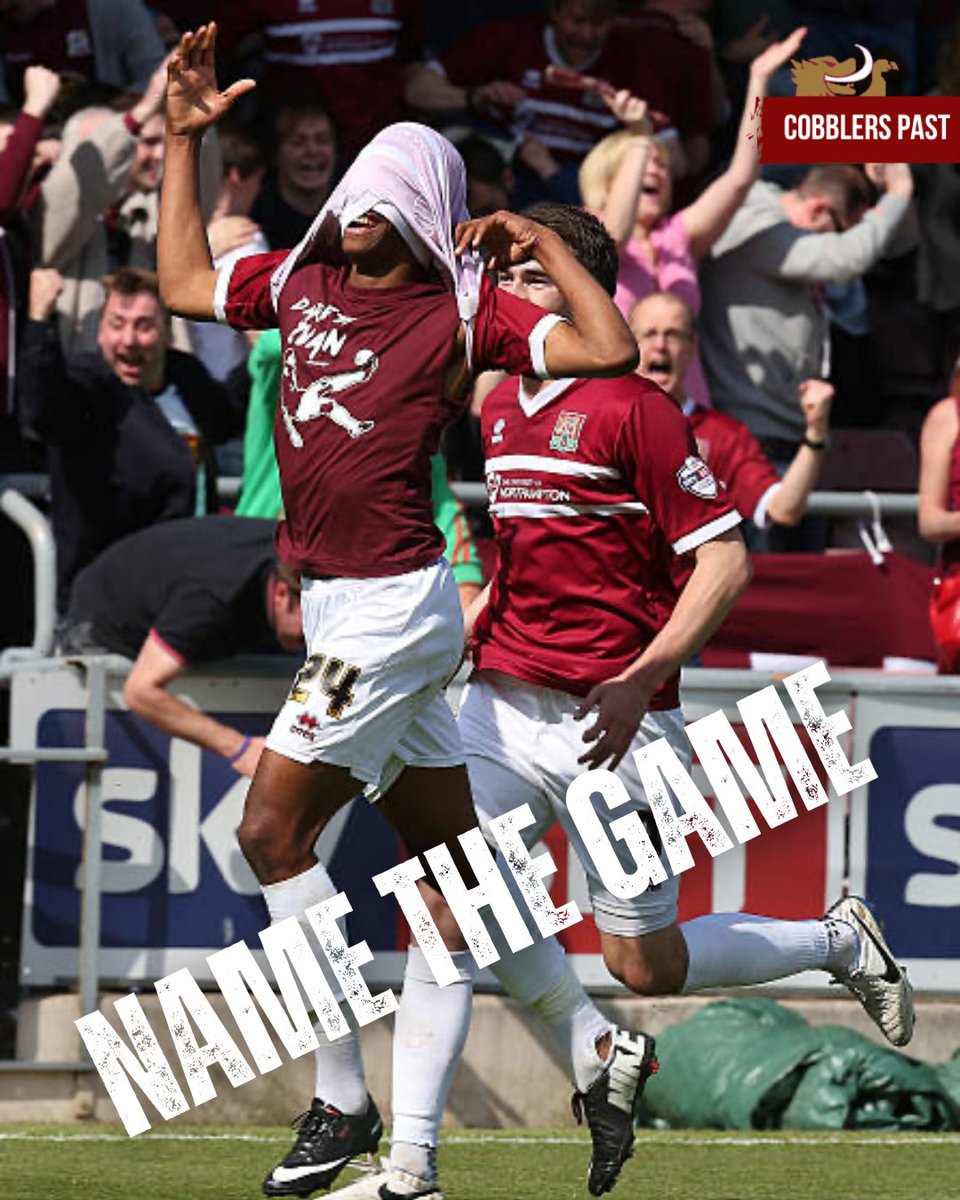 CobblersPast's tweet photo. Can you name the game? 👀⚽

Throughout the off-season, we’ll be digging through the archives and sharing photos from past matches — your job is to tell us which fixture they’re from! 📸

Let’s see who remembers their Cobblers history… 👞

#ntfc | #ShoeArmy👞 | #NameThatGame https://t.co/EgDCXsIzBc