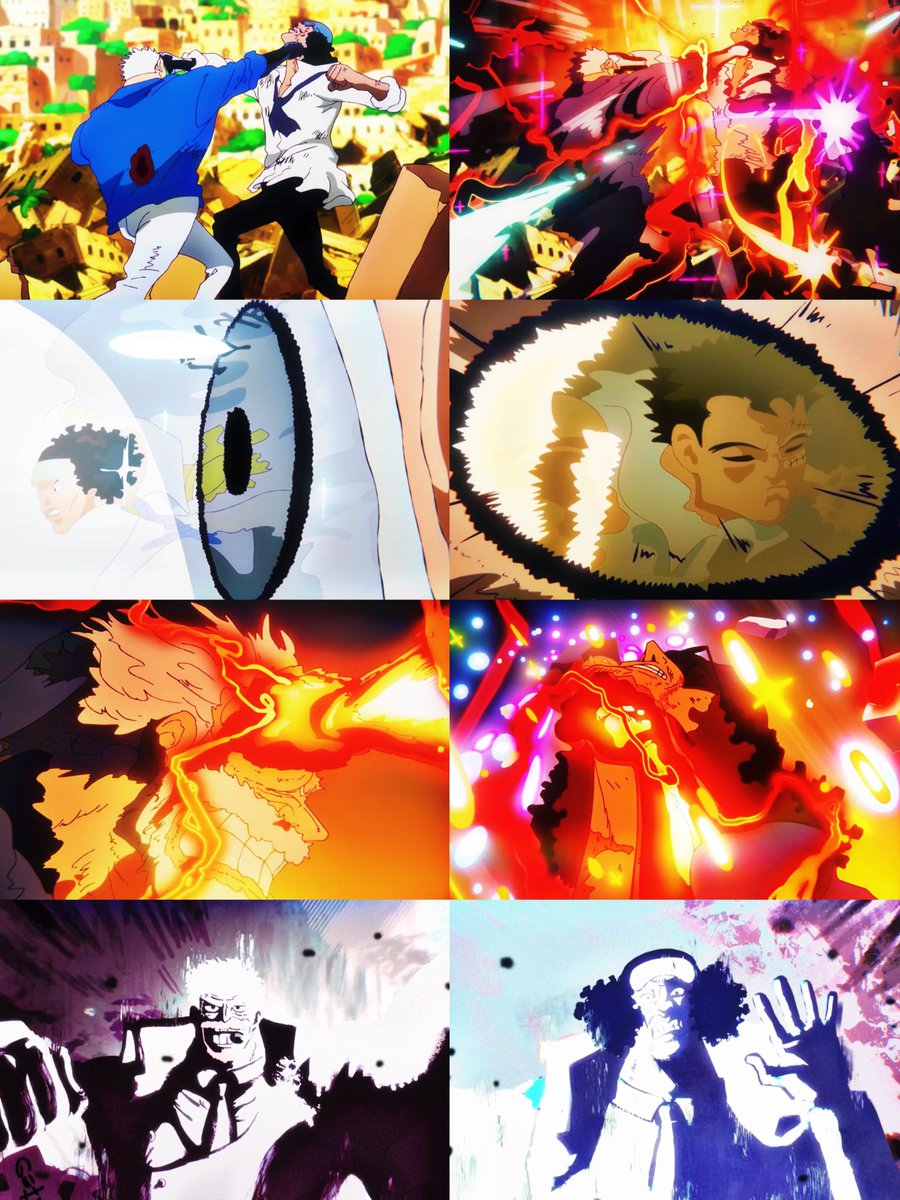 OpPerfectShots_'s tweet photo. Garp vs Aokiji! https://t.co/LKe9j196ot