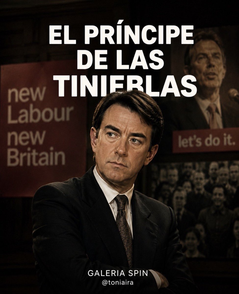 toniaira's tweet photo. Queridos #compolholics, aquí tercera entrega de la #GaleríaSpin que estrené con Ted Sorensen y seguí con Carmen Díez de Rivera. Hoy, un #spindoctor controvertido de principio a fin: Peter Mandelson ✨ ¿Tenéis algún nombre que querríais en la galería? 👇🏼
https://t.co/c35VppB2AH https://t.co/y4xPrW8J3w