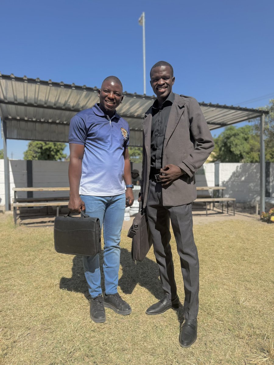 SRourence's tweet photo. Had a great time at Intellectus Campus engaging students on entrepreneurship highlighting the power of networking, value creation, and strategic marketing. Also had the privilege of interacting with Deputy Mayor of Ongwediva, Mr Jeremiah Amutenya. Grateful for impactful convo! https://t.co/p6090rF48h