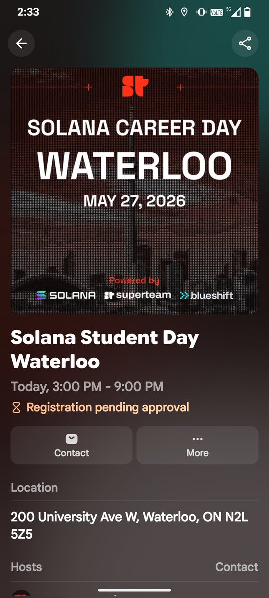 raidashiel's tweet photo. @SuperteamCAN @supersimon77 @SolanaEvents Can my registration be approved guys. I'm on my way hoping it ll be by the time I get there https://t.co/OQcQR1Bv64