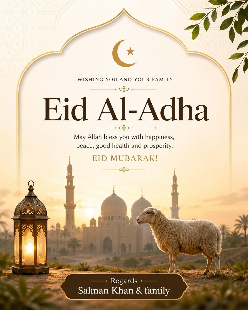 V3S143's tweet photo. Eid Al Adha Mubarak to all my network friends. https://t.co/nXKdRDDMpv