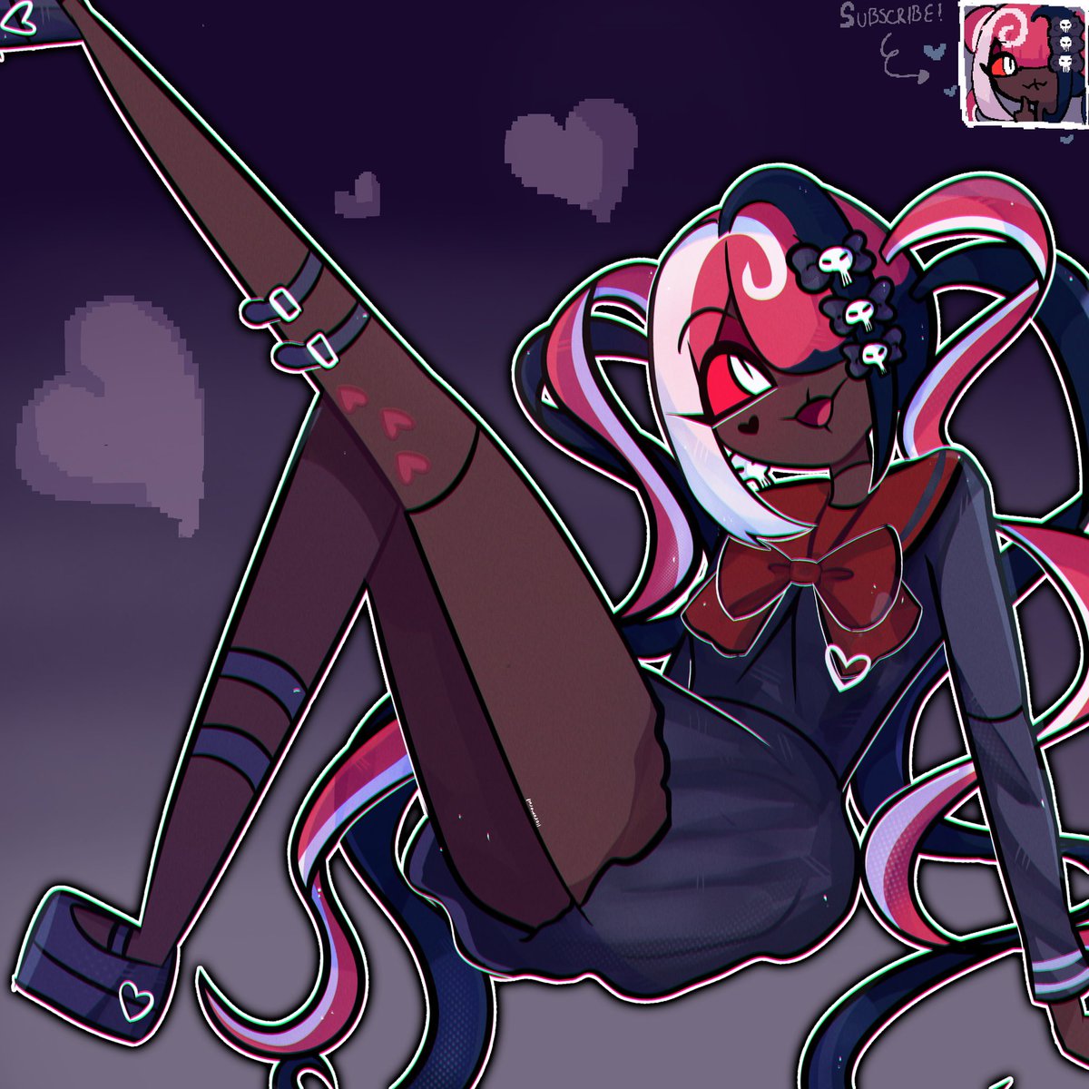 lloromoroll's tweet photo. internet angel 🧬

#Velvette #HazbinHotel https://t.co/H5I5fBNoho