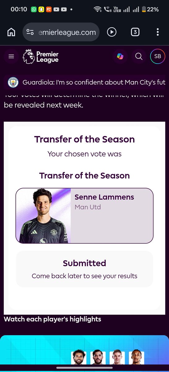 SohamBasu7's tweet photo. @premierleague @BarclaysFooty Done https://t.co/ixaohTZ9EQ