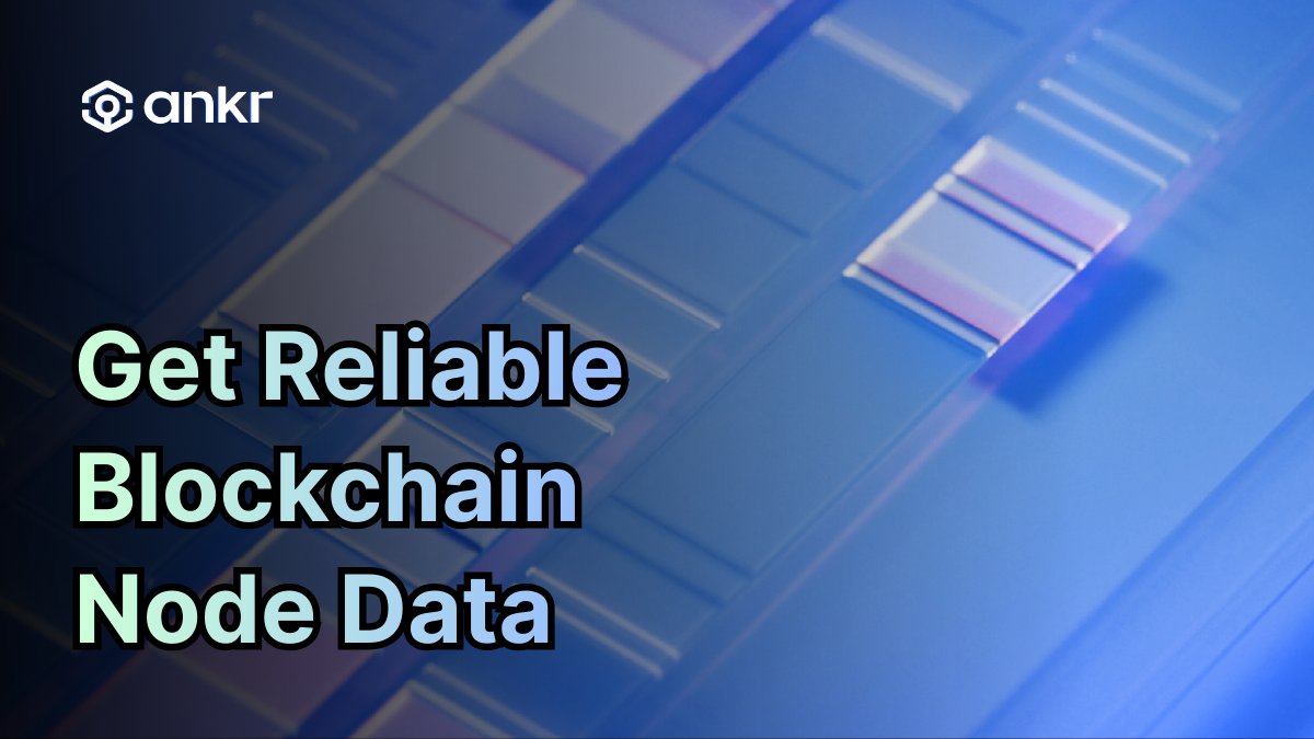 voocarius's tweet photo. When it comes to dev-ready infrastructure, @Ankr delivers.

Access full + archive node data across top blockchains with trace &amp; debug methods; built for serious builders.

Start building smarter today: https://t.co/aJFjiJGYKu https://t.co/JFnpyNqLt5